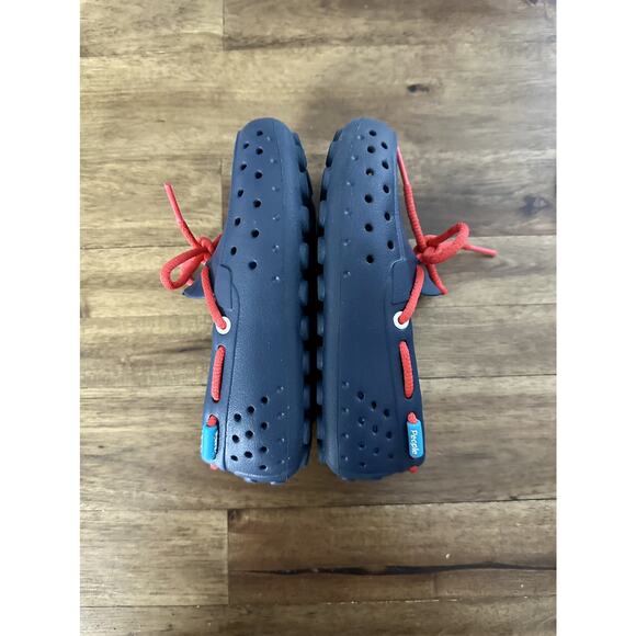 People Footwear Marine Blue Red Sienna Driver Loafer Slip On Waterproof Shoes 10 - Picture 4 of 9